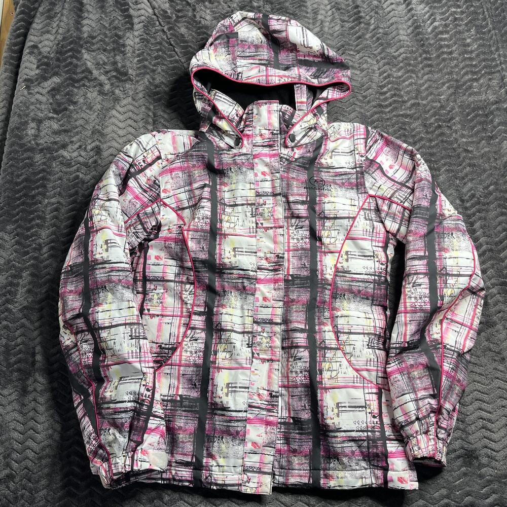 Rossignol Pink ski snow jacket size 14